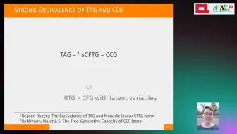 TAG和CCG的强等价性
