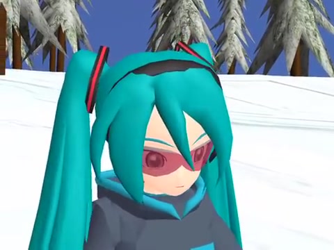 【mmd】滑雪 开始起步【初音未来】