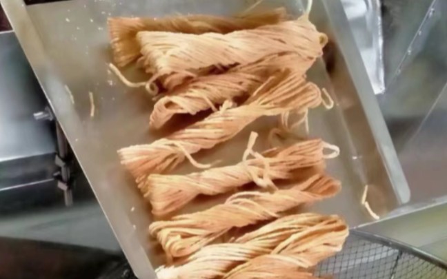 馓子油炸机 馓子油炸流水线 全自动馓子机