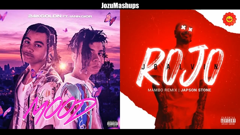 [图]【超级混音】当Mood 遇到 Rojo是什么感觉？ (24kGoldn, J Balvin & Iann Dior)