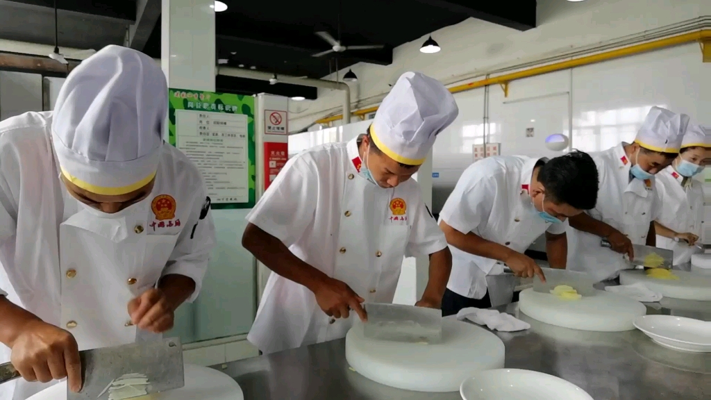 厨师刀工技能欣赏