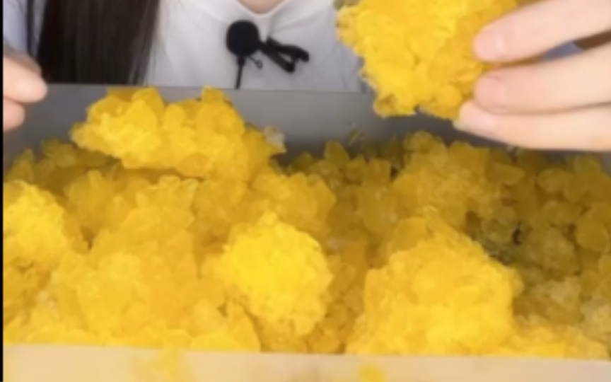 06主播「冰小诺」的吃冰音·彩酥·脆霜·酥脆颗粒带麦吃冰