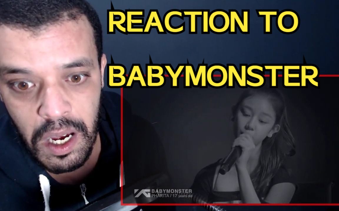 油管 babymonster pharita(live performance dz reaction