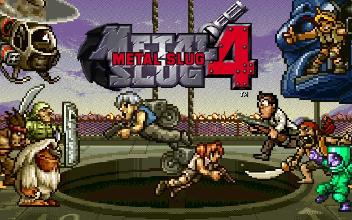 [图]【TAS】《合金弹头4·Metal Slug 4》- 2 Players最高难度流程一命通关