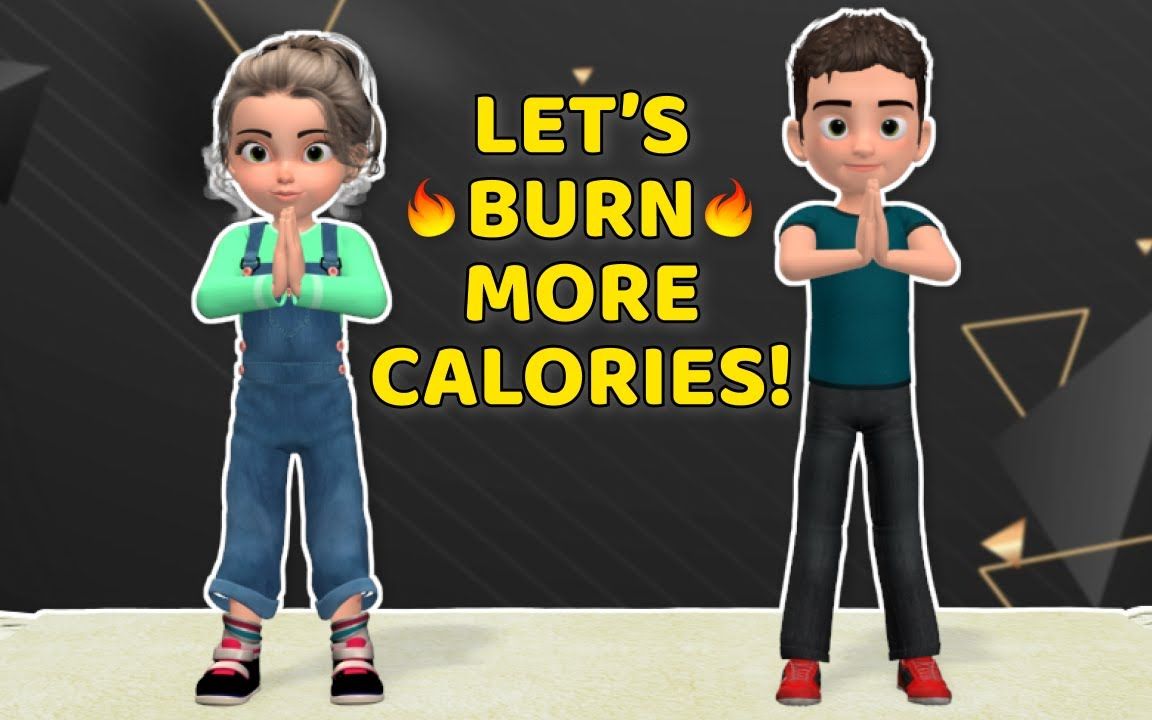 儿童站立燃脂运动(STANDING EXERCISES FOR KIDS: BURN CALORIES!)哔哩哔哩bilibili