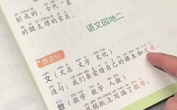 一年级语文的学习重点是抓字和词.