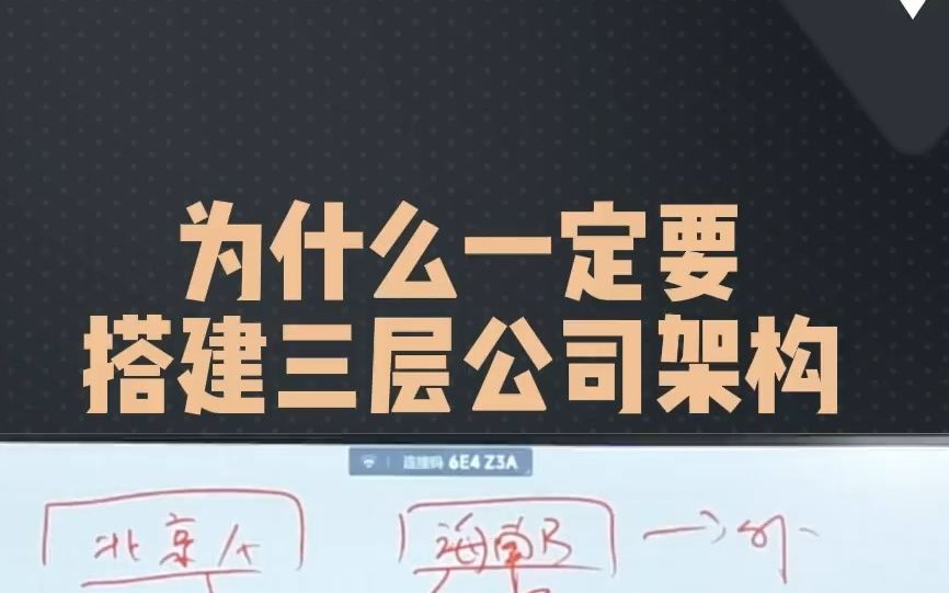 为什么一定要搭建三层公司架构哔哩哔哩bilibili