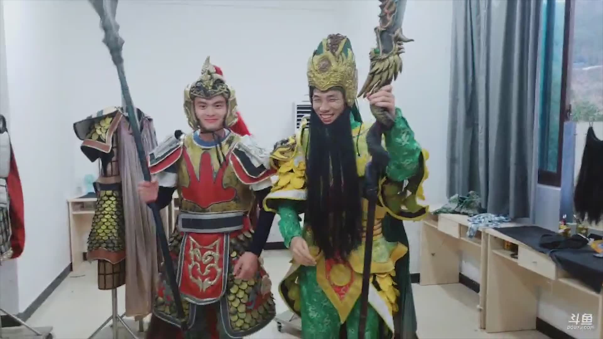 忠义之县,大马猴首次cos关羽_哔哩哔哩 (゜-゜)つロ 干杯~-bilibili