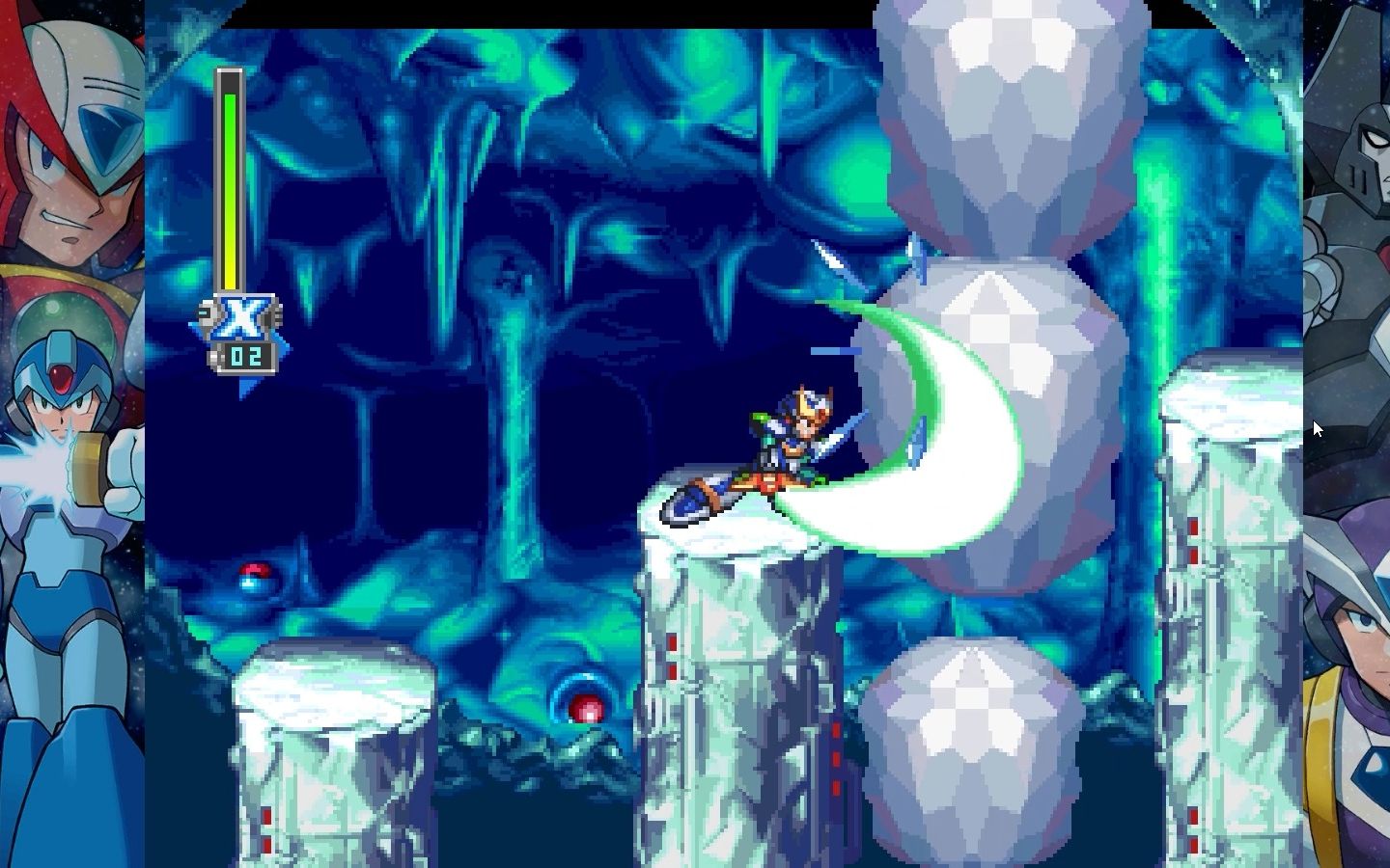 (p5)洛克人x6火鸟关梦魇和金属斧鲨关梦魇_攻略