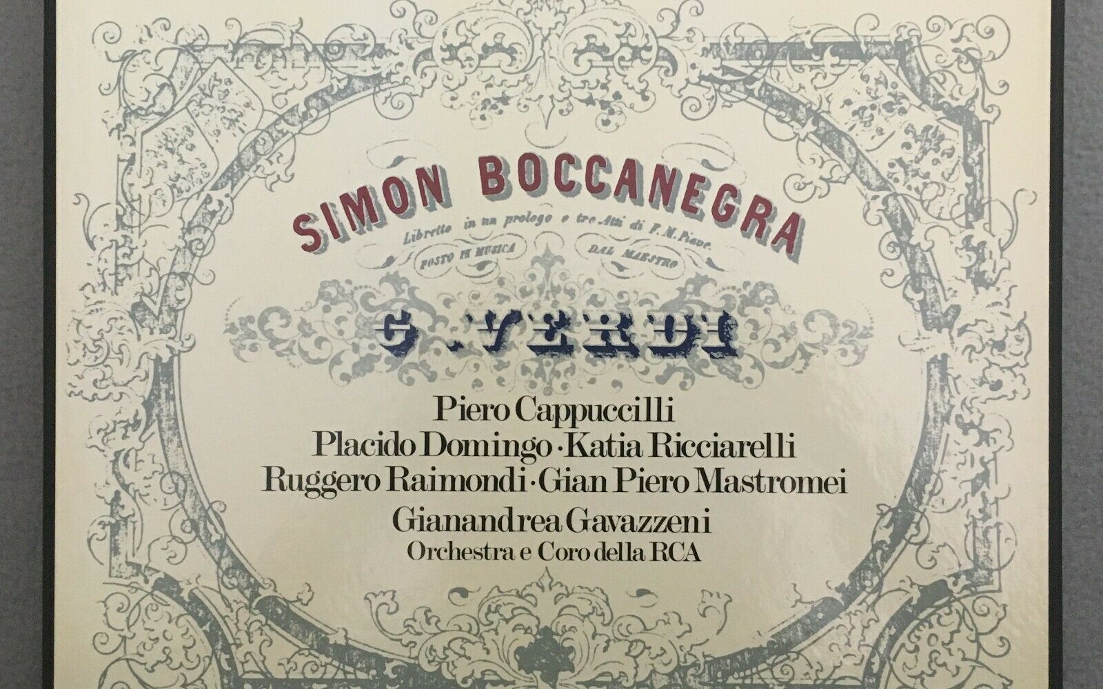 [图]【1973 RCA studio】Giuseppe Verdi西蒙-波卡内格拉Simon Boccanegra