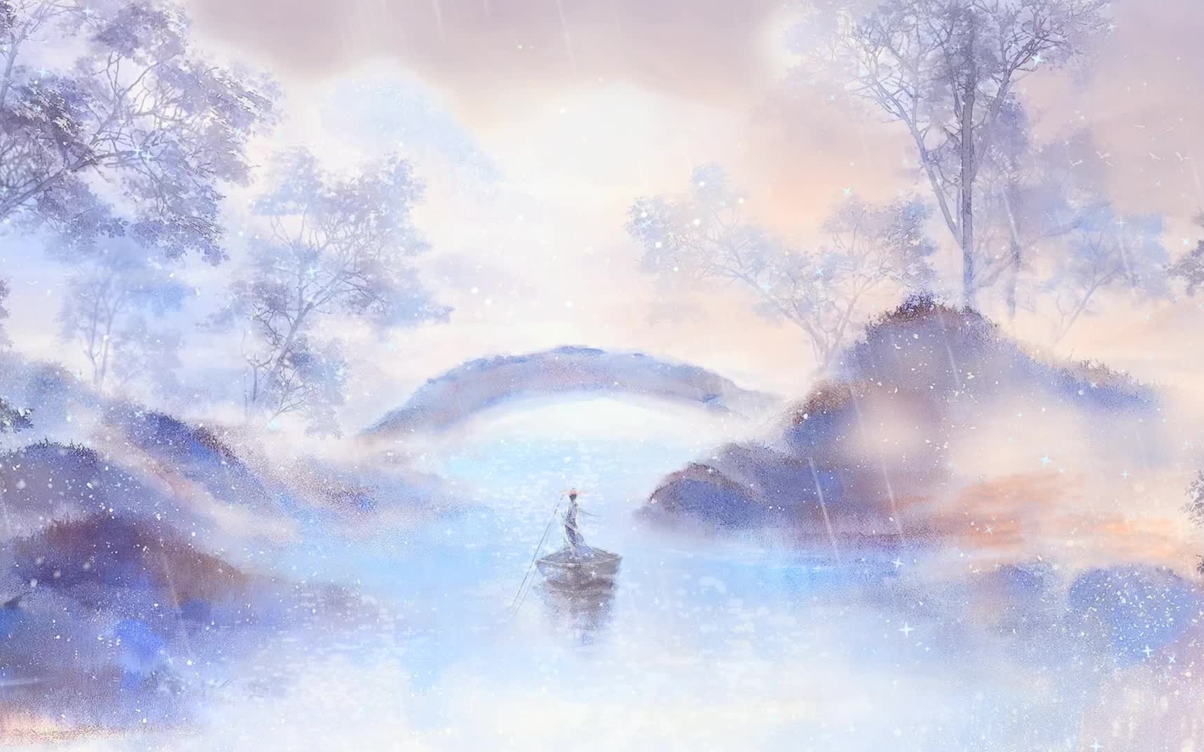 【原创纯音】 千里落花风 || 在意境水墨中泛舟江湖