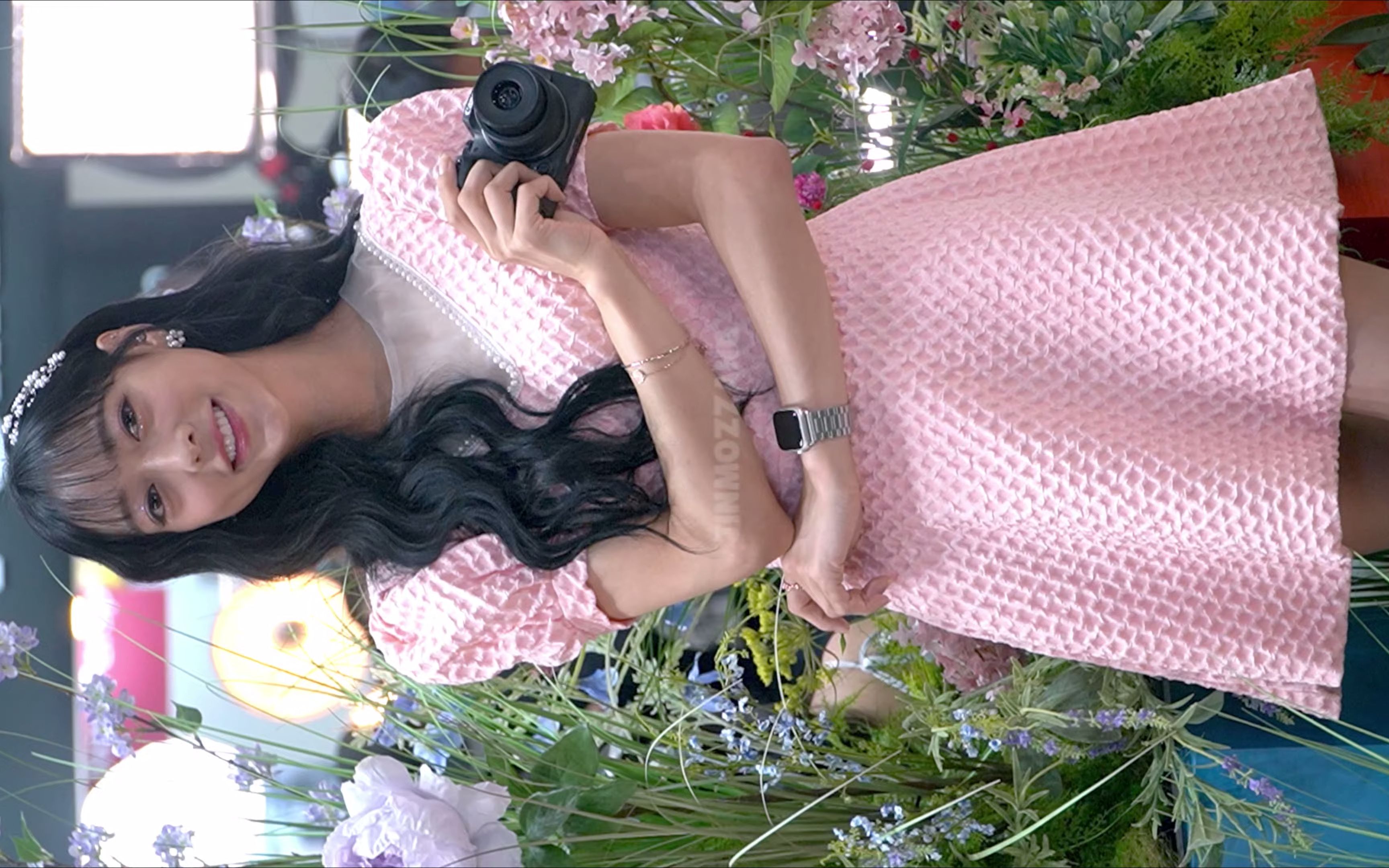 4k 模特 郑雅拉 2022p&i 三套服装 (粉红泡泡裙