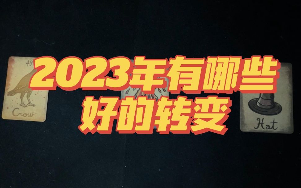 【希言塔罗】2023年有哪些好的转变ⷮŠ有什么好事会发生?你们要如何迎接好运?有什么事情要注意?哔哩哔哩bilibili