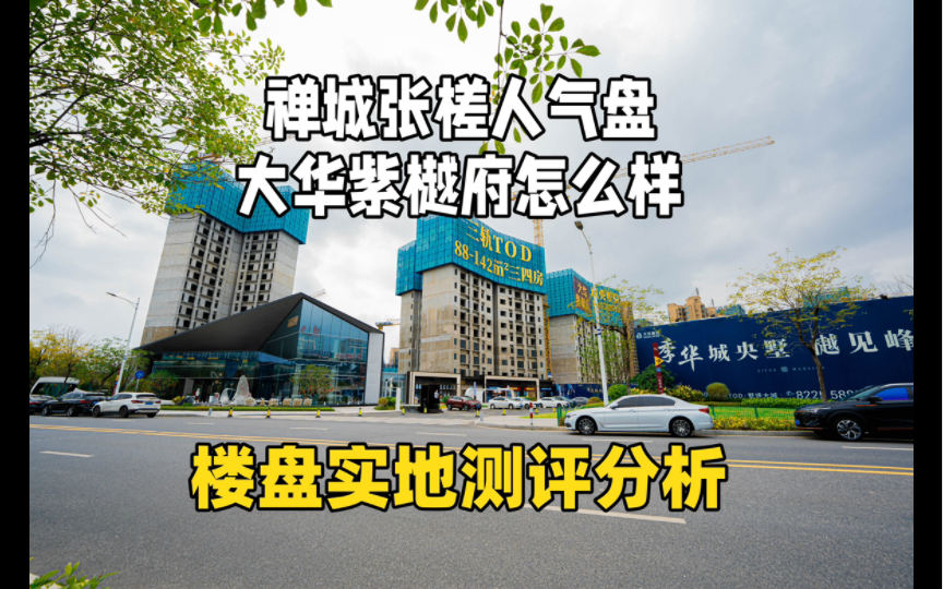 佛山楼市:禅城张槎的大华紫樾府楼盘怎么样?这里值得买吗?有什么缺点?哔哩哔哩bilibili