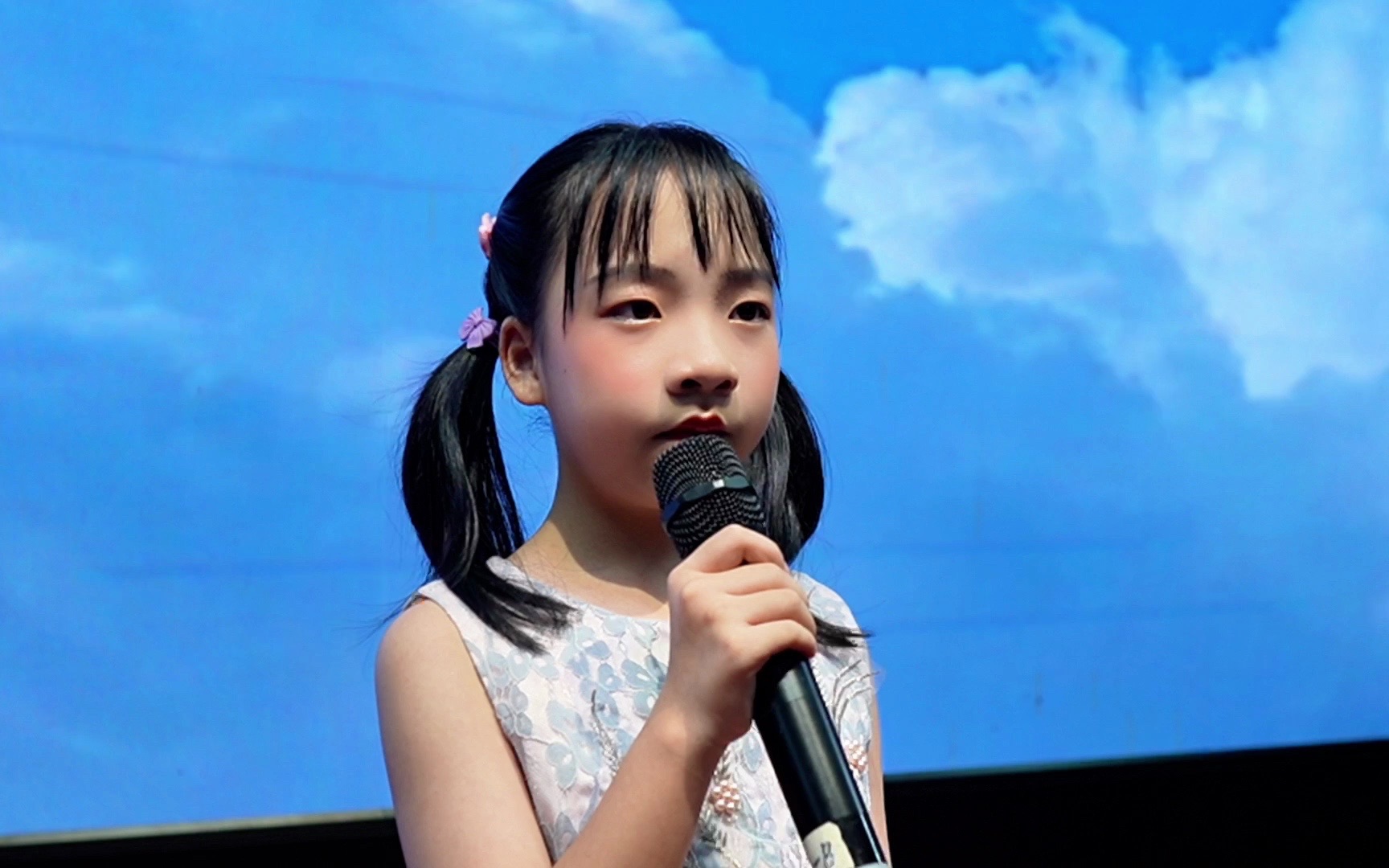 五指山市第一小学 朗诵色彩里的传承
