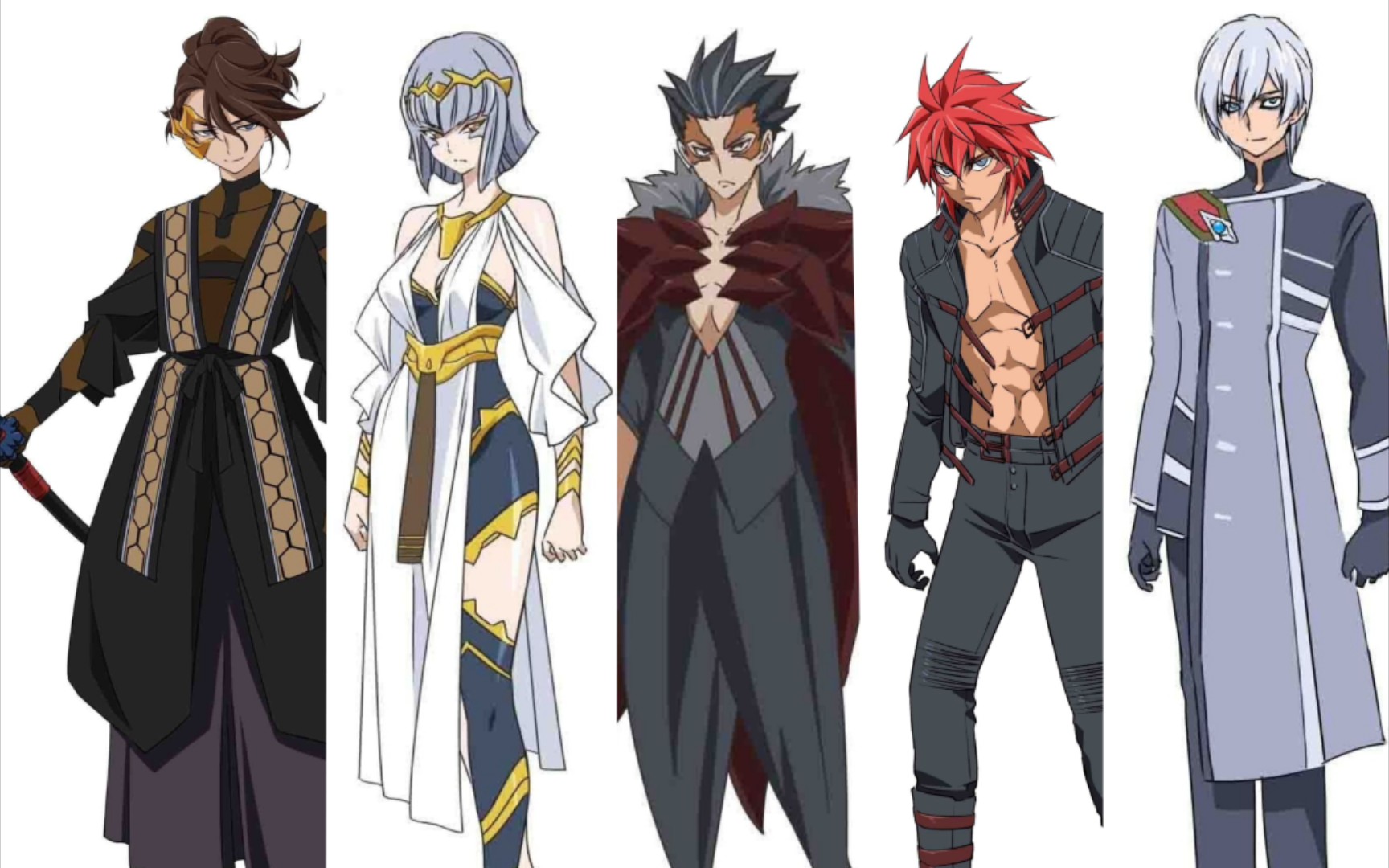 【darkness heels-lili】五大黑暗英雄 人形态漫画形象细节公开