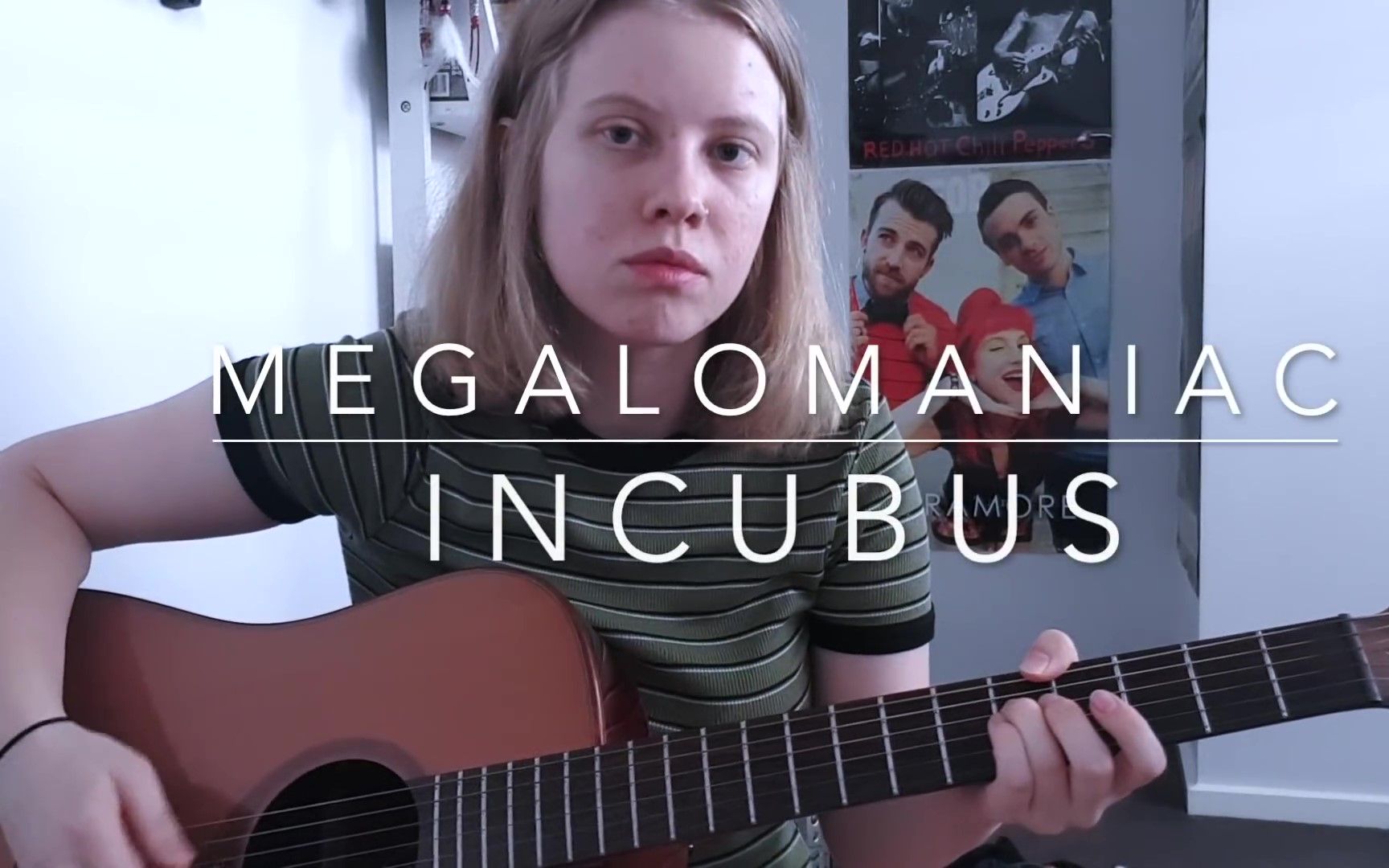 澳洲天才女孩超美嗓音弹唱incubus乐队作品megalomaniac