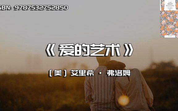 《爱的艺术》如何爱与被爱哔哩哔哩bilibili