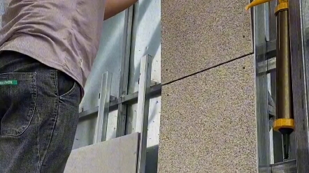 真岩石单板干挂,轻质龙骨上墙,高效实现石材幕墙造型!