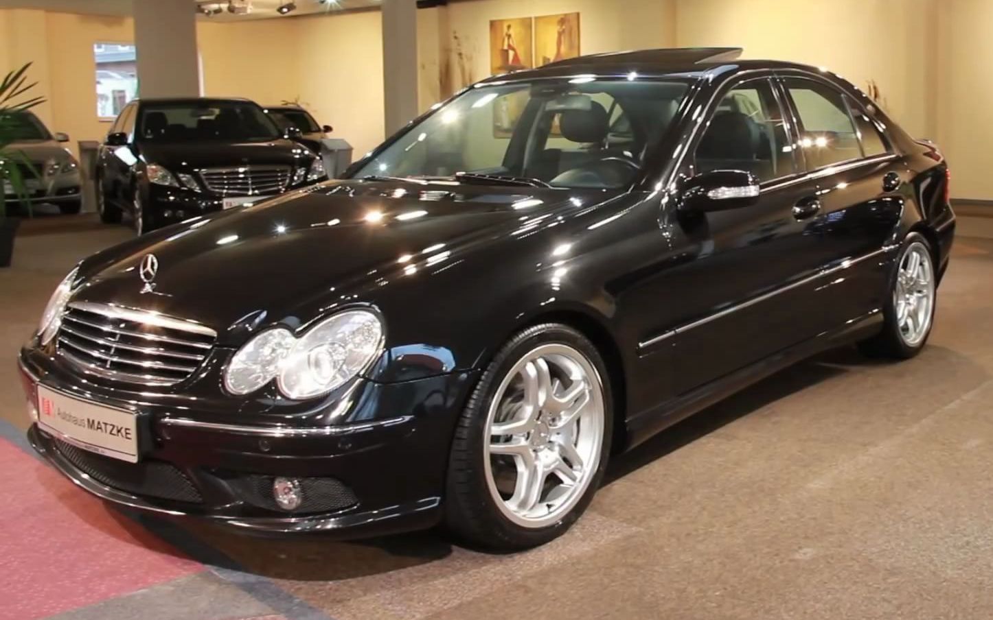 [油管搬运] 奔驰 w203 c55 amg c级amg