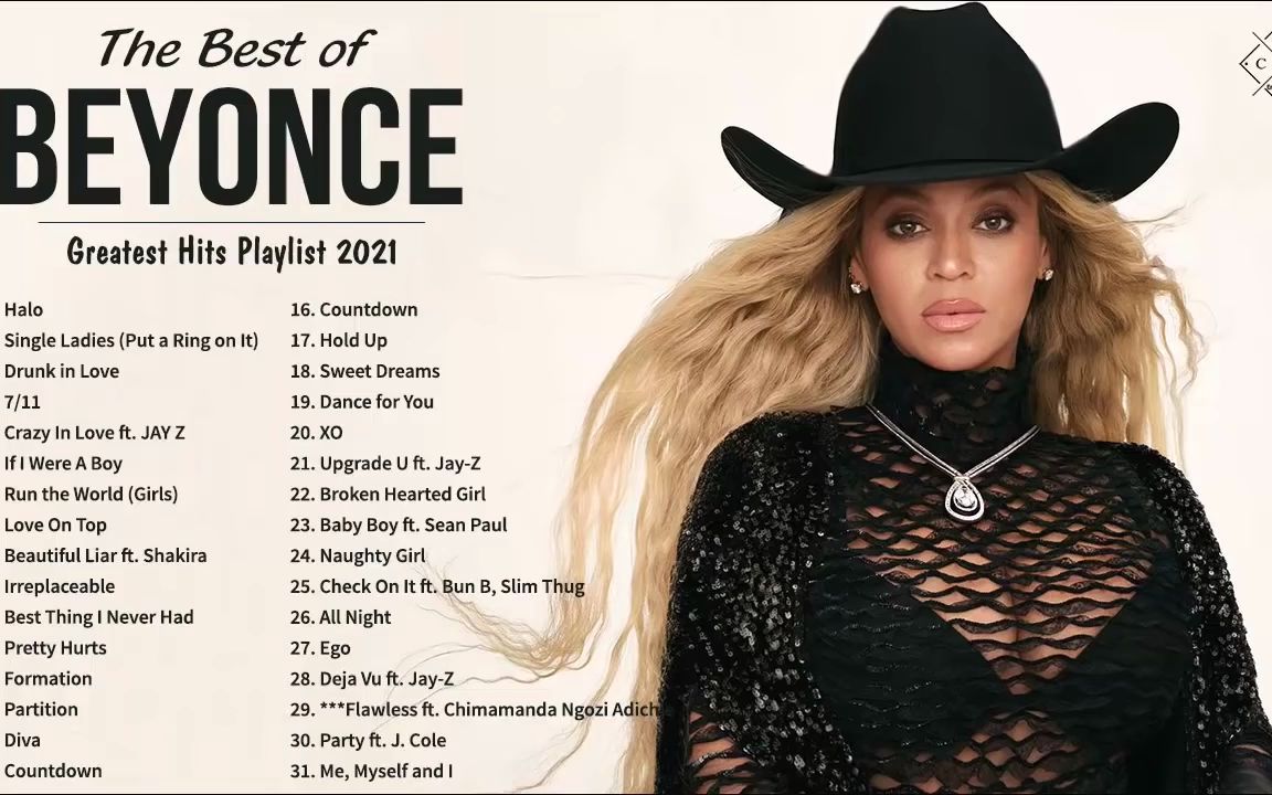 [图]碧昂丝 流行金曲精选 Beyoncé Greatest Hits