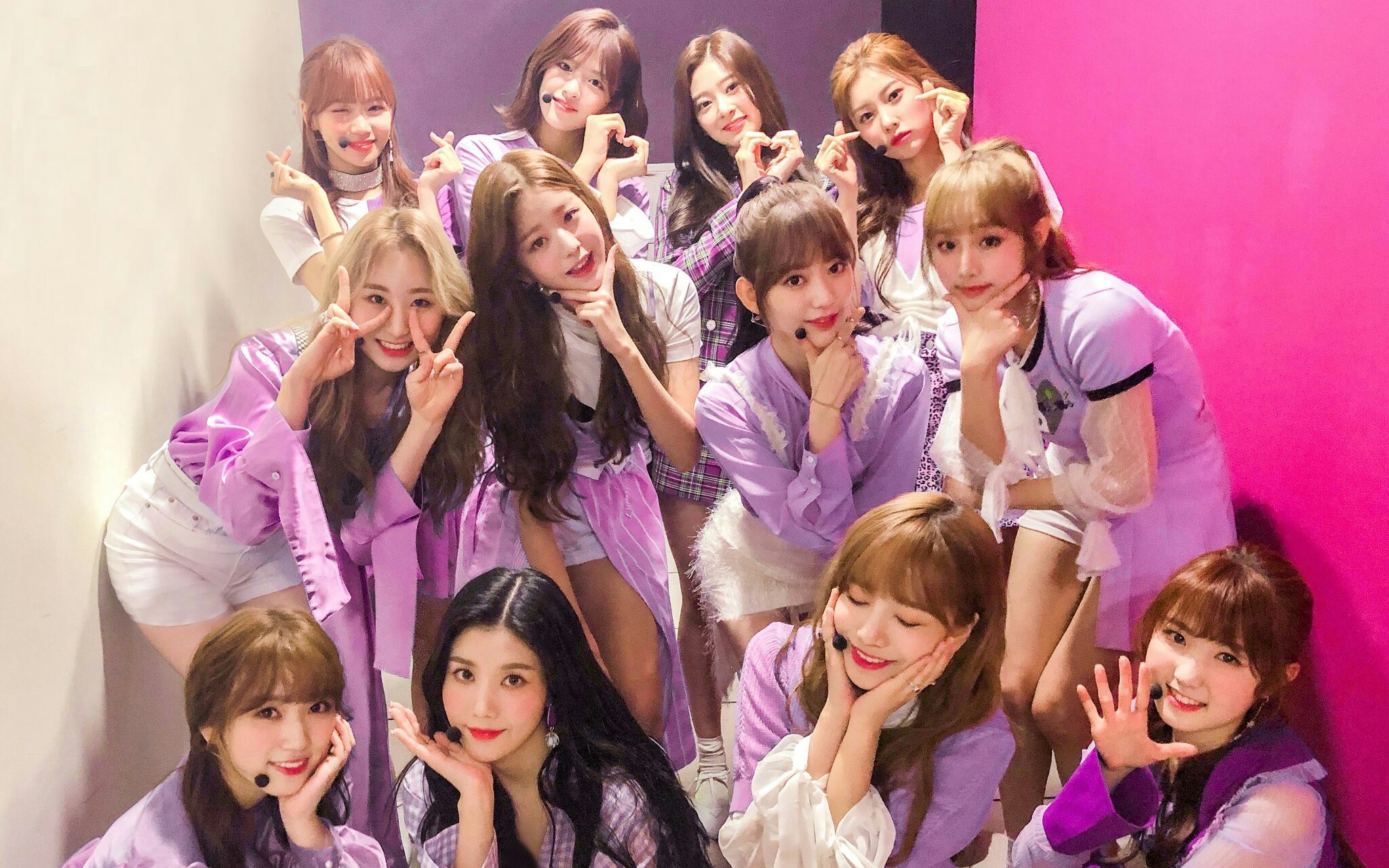 【iz*one】la vie en rose_dance practice (2018 mama ver.