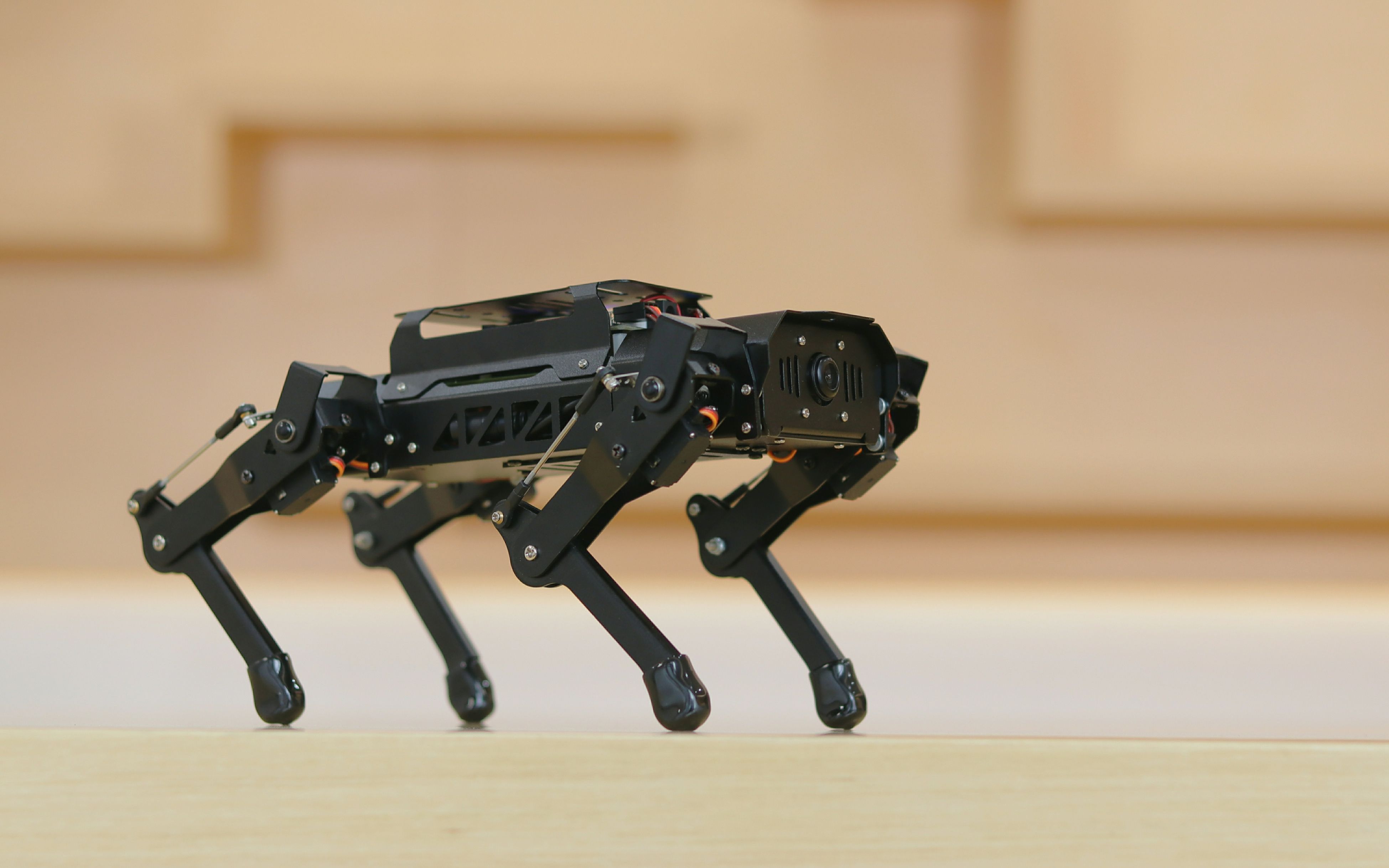 活动 开源!ros四足机器狗puppypi,基于树莓派开发,ai视觉灵动登场!