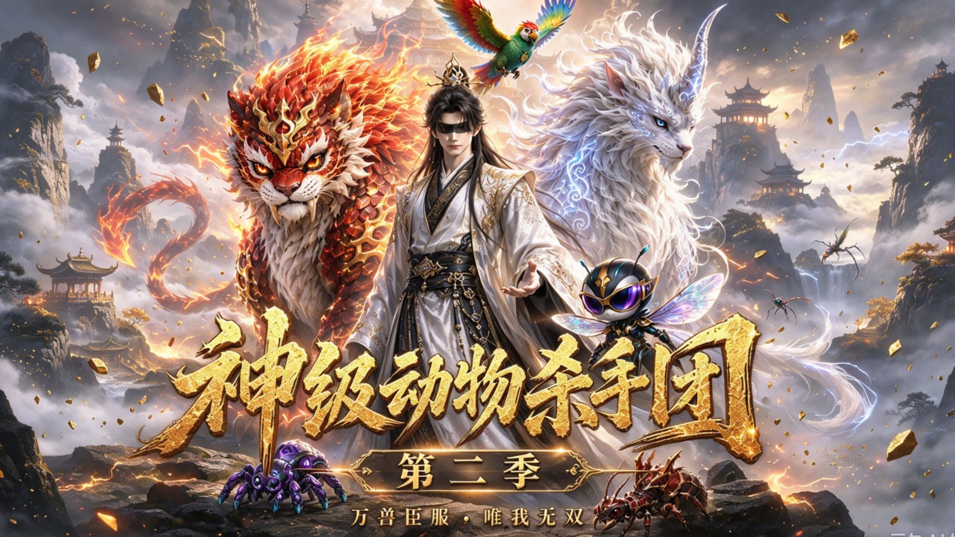 【神级动物杀手团第二季】一口气看完穿越武修世界的轮回者林昊，天生失明，身怀灵宠掌控系统。入天衍学府，凭九符剑诀碾压新生，被导师与强者认定为新时代轮回者。