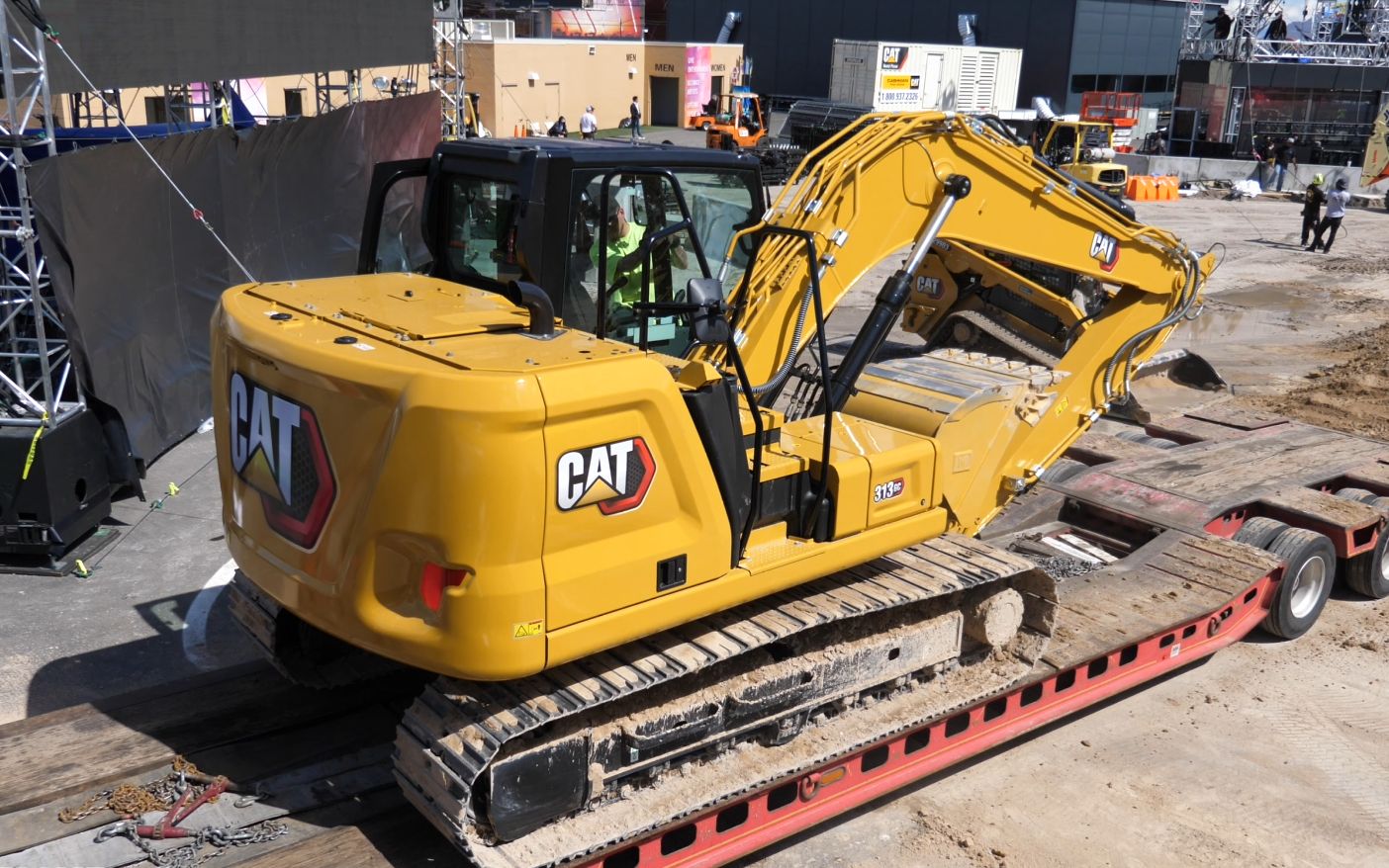 运输cat 313gc挖掘机4k