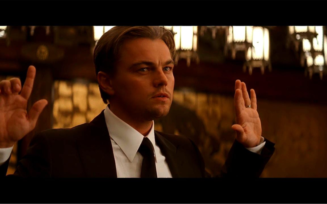 【莱昂纳多】盗梦空间花絮,好爱好爱酷酷的认真工作李