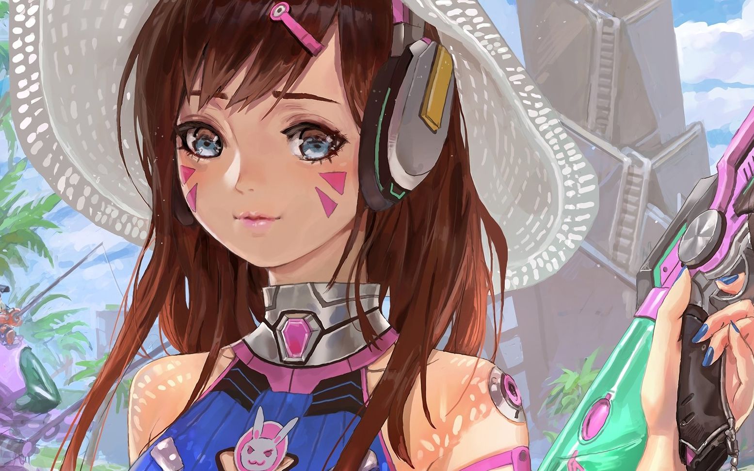 萌新玩的d.va