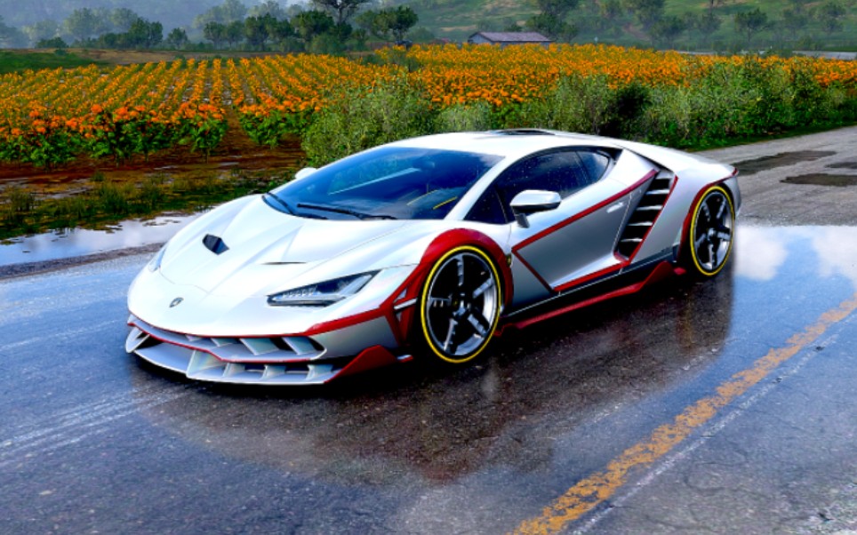 地平线5 兰博基尼百年牛centenario 水库冲刺赛