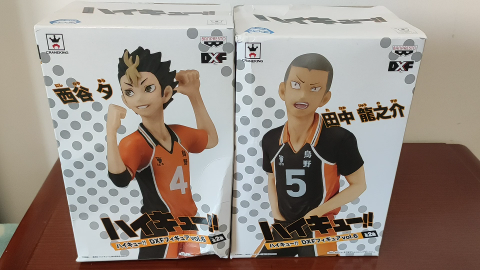 排球少年西谷夕田中龙之介眼镜厂DXF手办开箱分享_哔哩哔哩_bilibili