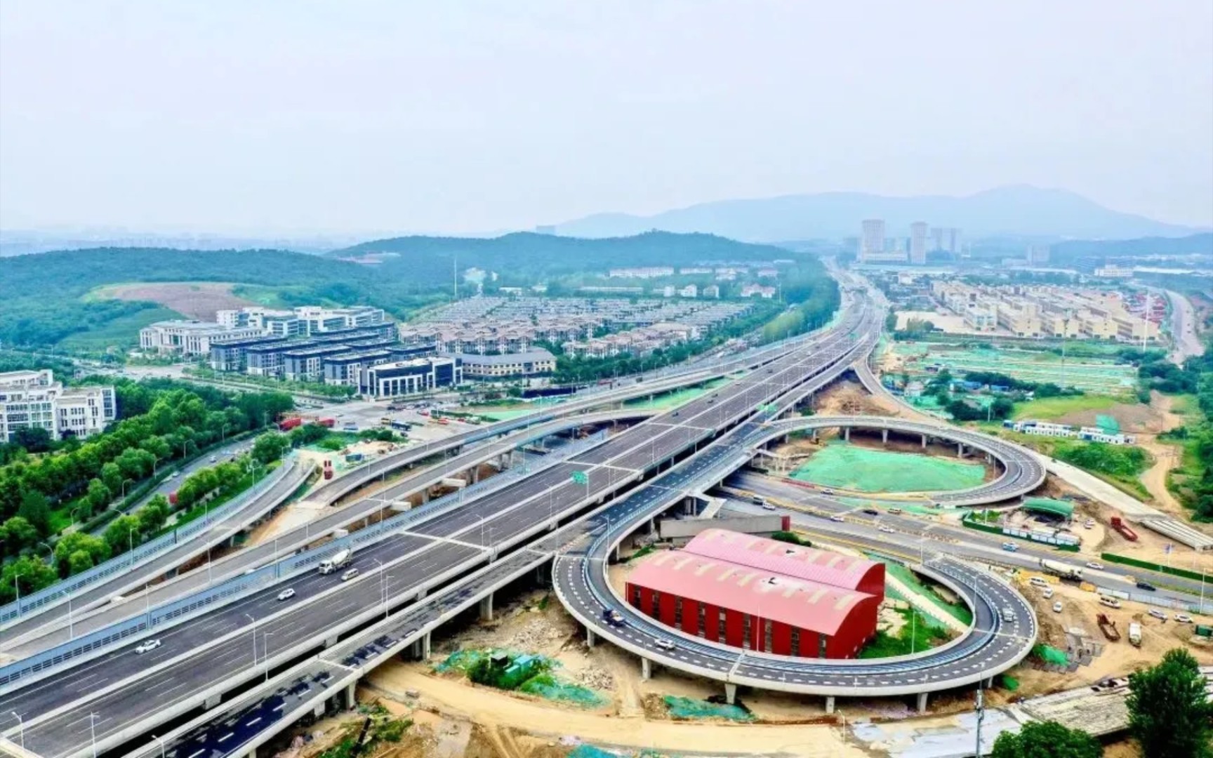 南京g312国道改扩建工程主线高架桥