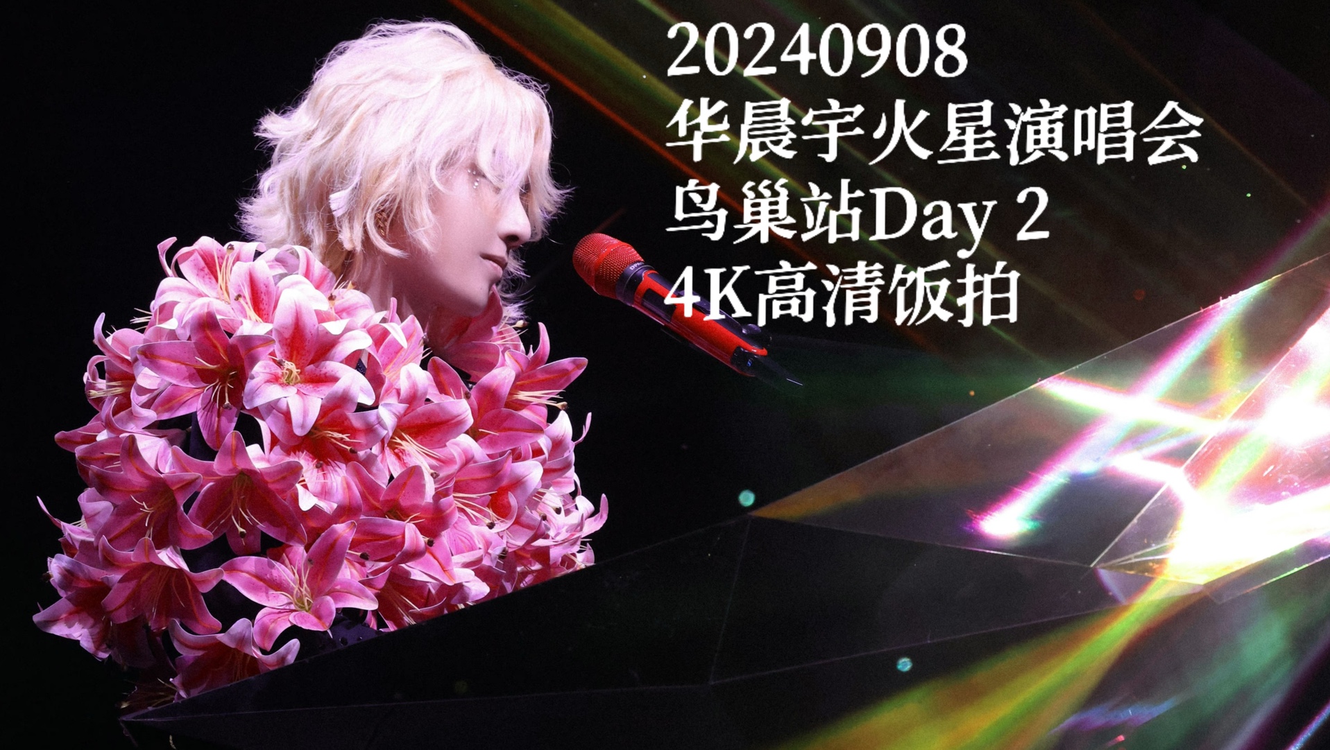 【华晨宇】20240908 火星演唱会鸟巢站Day 2 4K饭拍全程哔哩哔哩bilibili