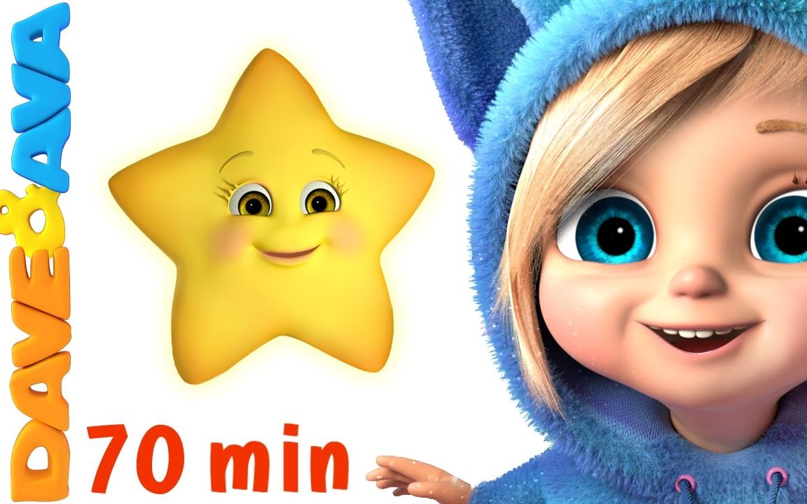 [图][Dave and Ava系列]Twinkle Twinkle Little Star| 儿歌合集70分钟