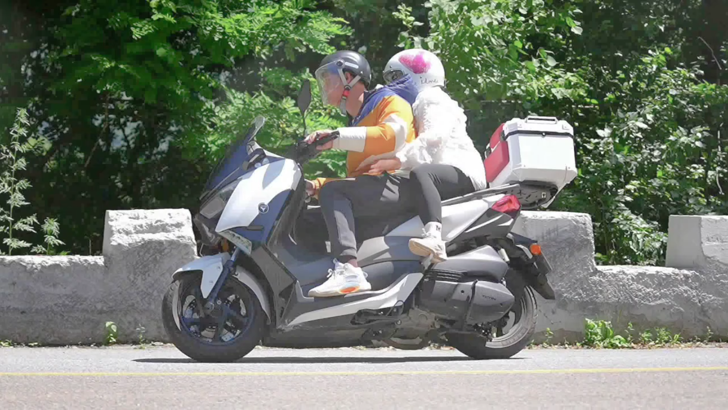 摩托车也能跑山