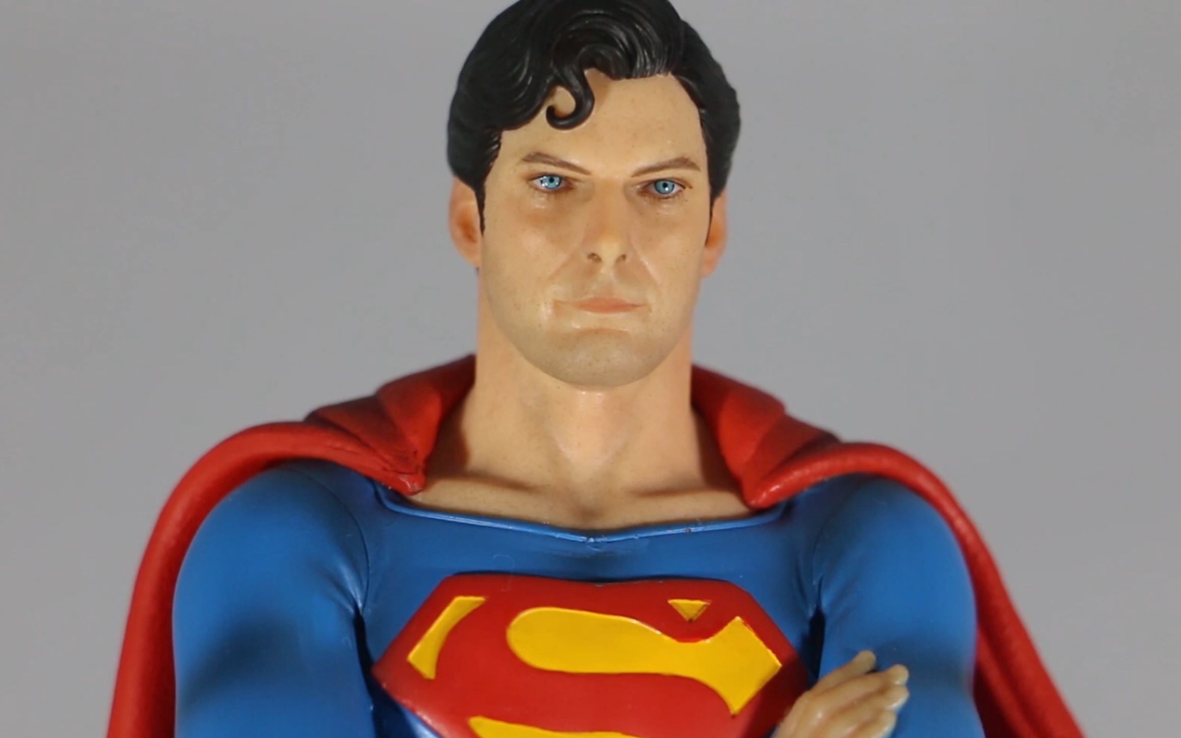 超人 UNBOXING Superman Christopher Reeve 110 da Iron Studios哔哩哔哩bilibili