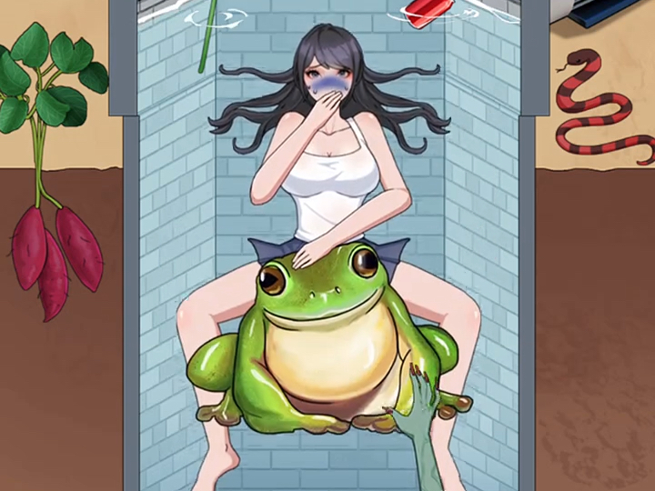 小美水下求生帮助小美呼吸