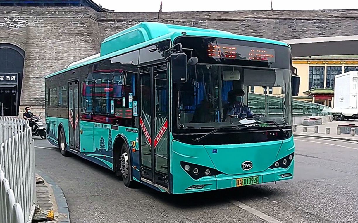 19][西安公交pov]西安公交611路全程前方展望(火车站—汉城路大庆路口