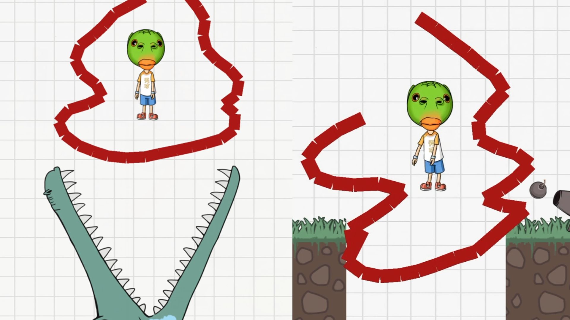 整明白了整明白了 原来绿头怪得需要这样保护!