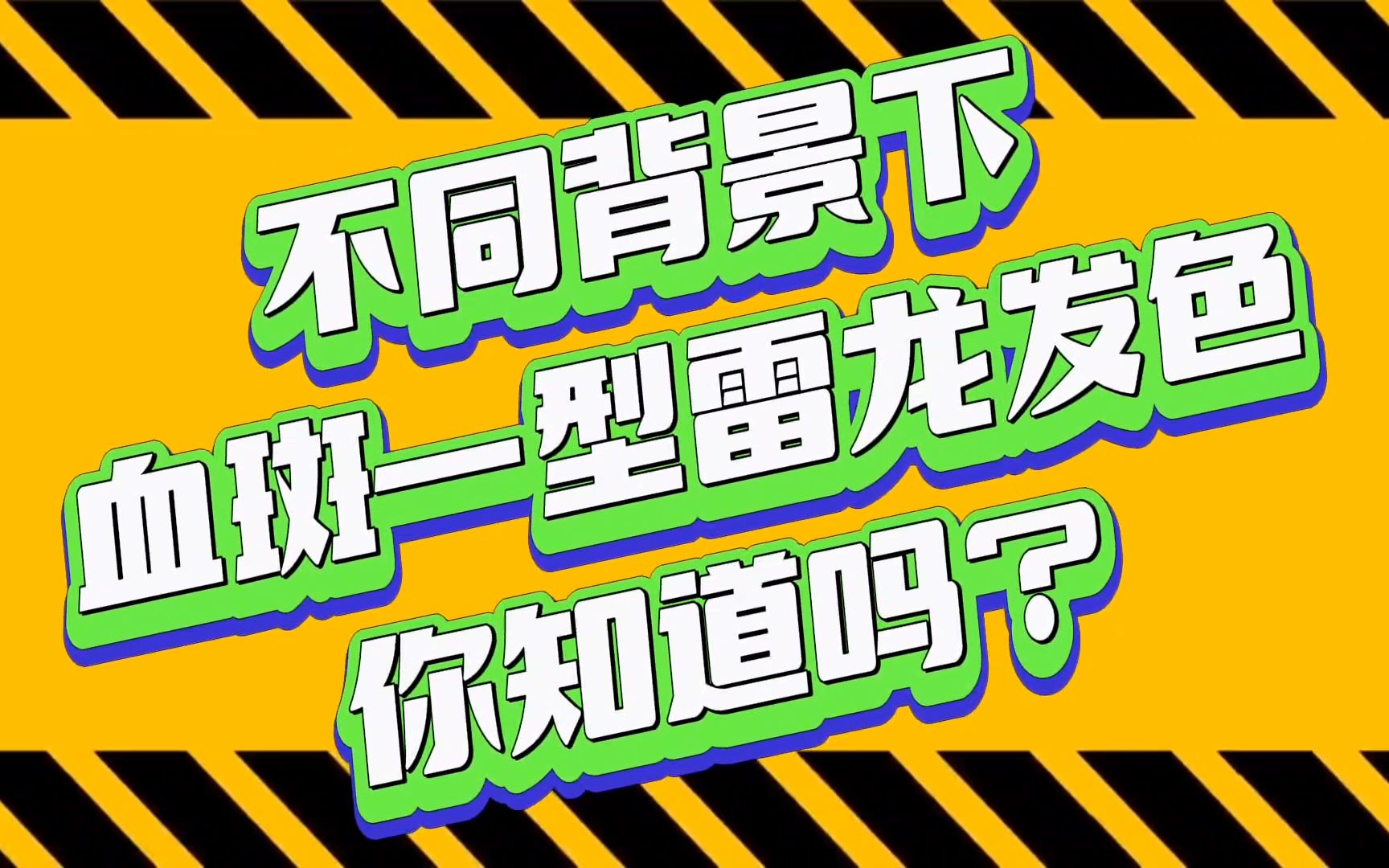 不同的鱼缸造景,血斑一型雷龙发色是怎么样的你知道吗?血一雷龙造景发色对比哔哩哔哩bilibili