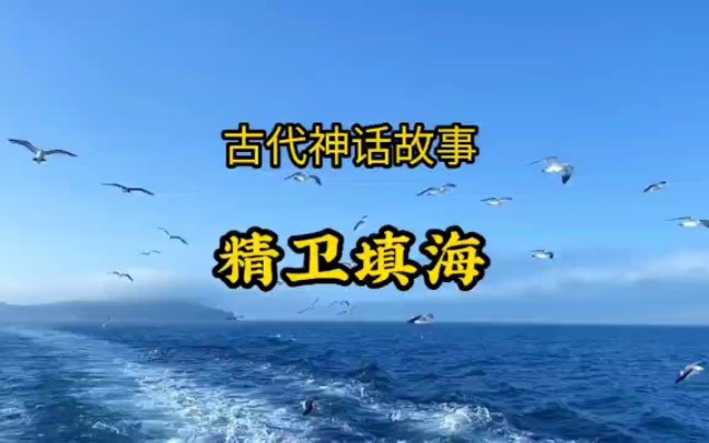 古代神话故事——精卫填海哔哩哔哩bilibili