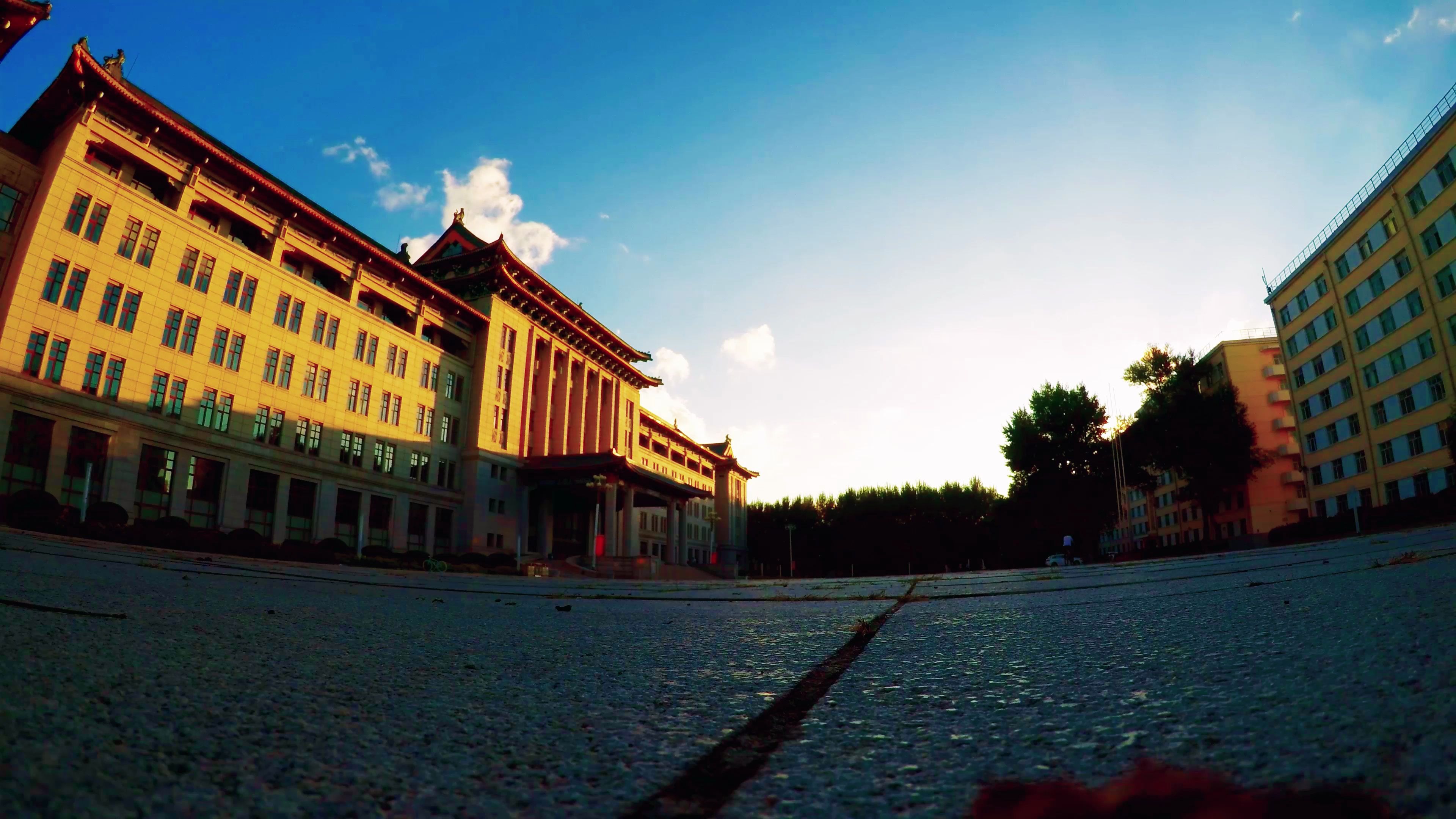 【4k】heu七夕特供看云【疫情期间的哈尔滨工程大学校园】【其四】【8