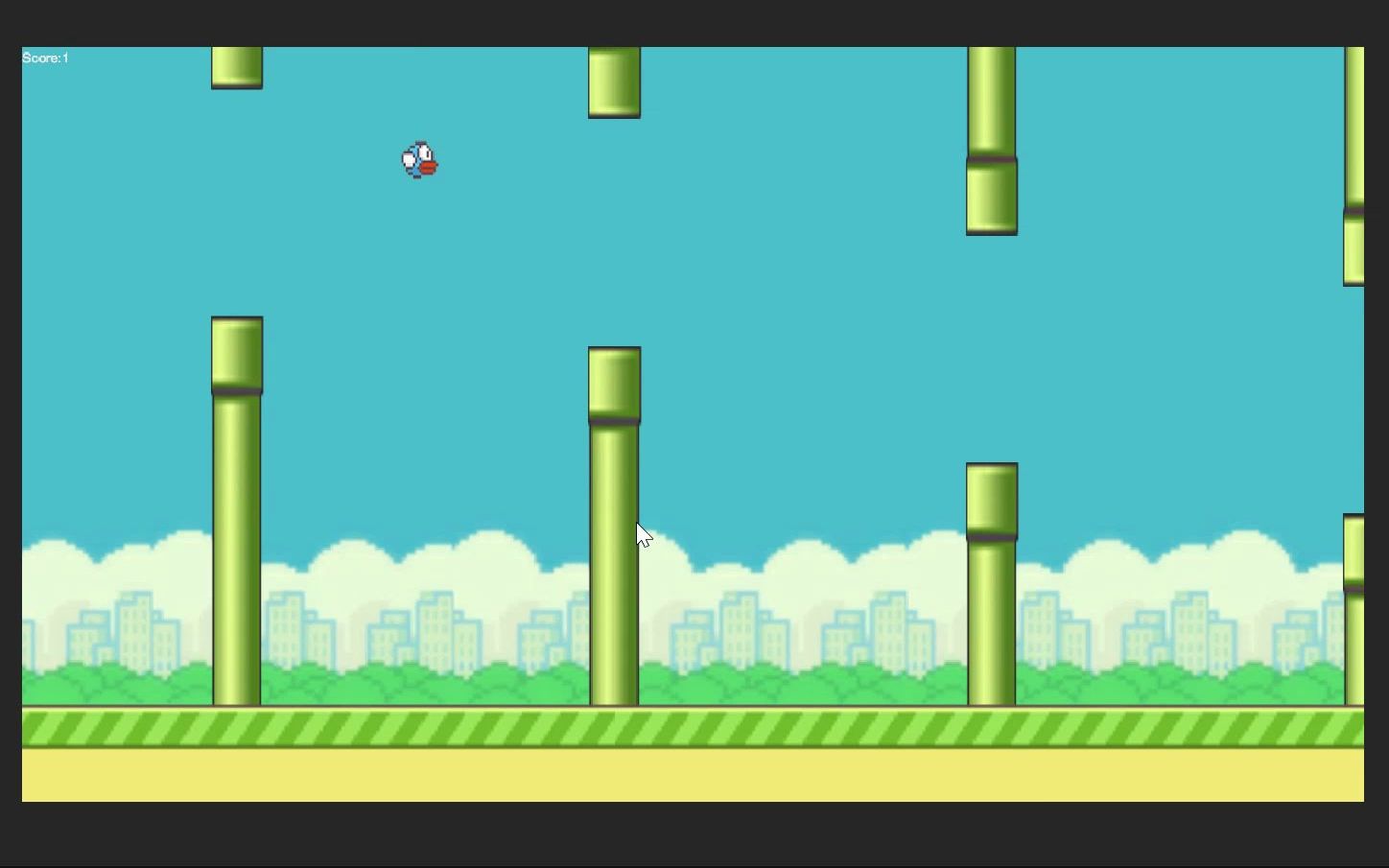 [图]Untiy 经典小游戏Flappy Bird（像素鸟）游戏