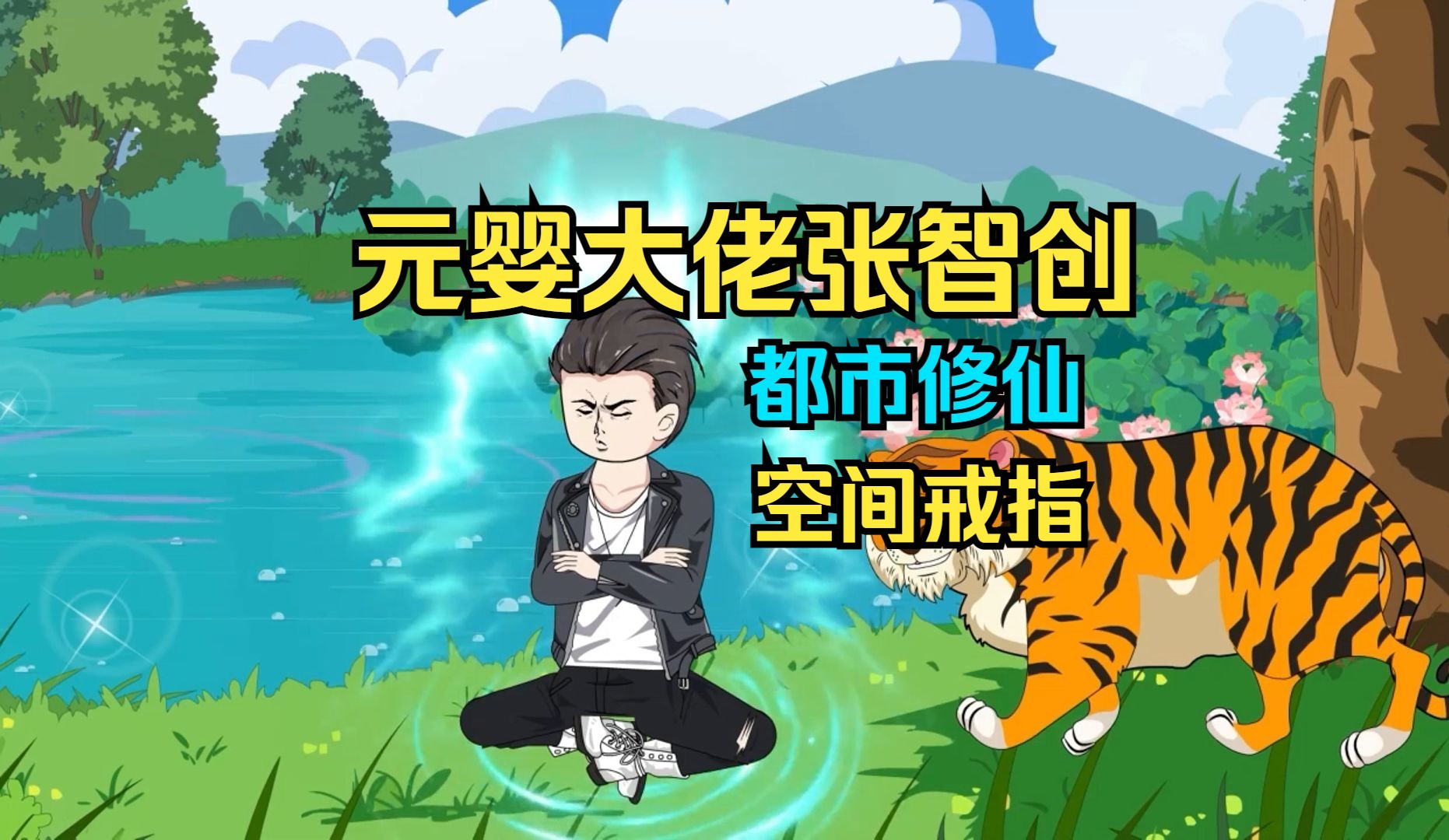 【元婴大佬张智创】落魄大学生本身元婴老祖,老虎当宠物,人参随便卖!