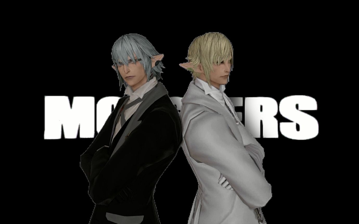 【ff14】monster男性向全员西装哔哩哔哩bilibili