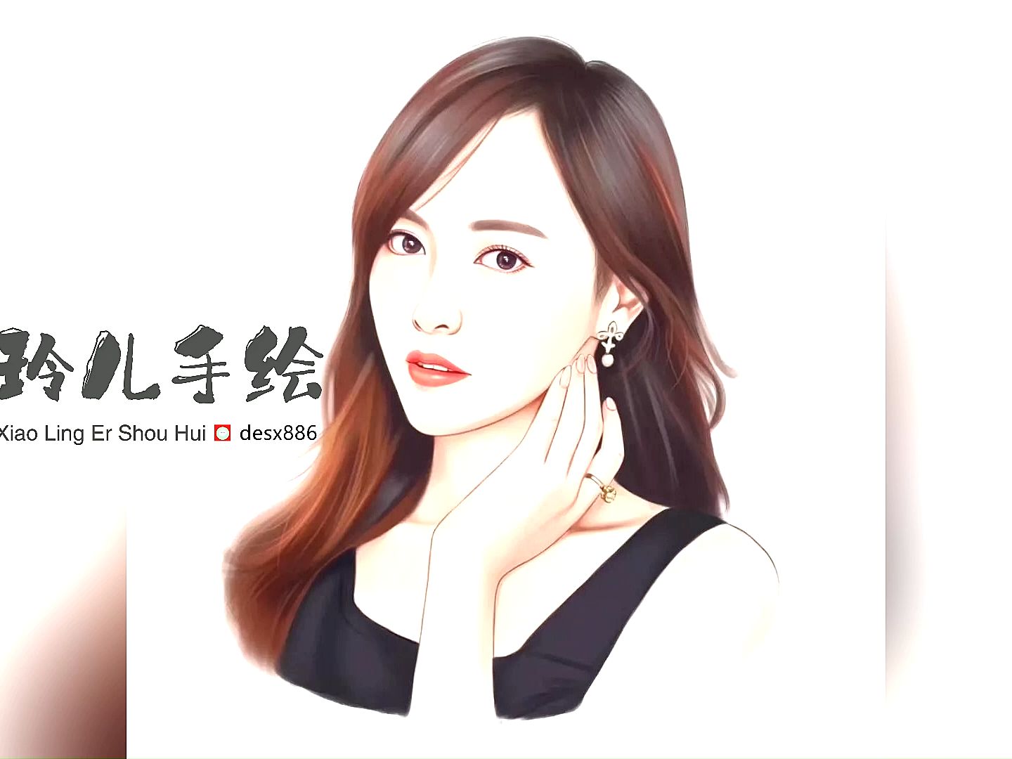 女孩头像可爱萌系漫画,真人照片变成卡通头像