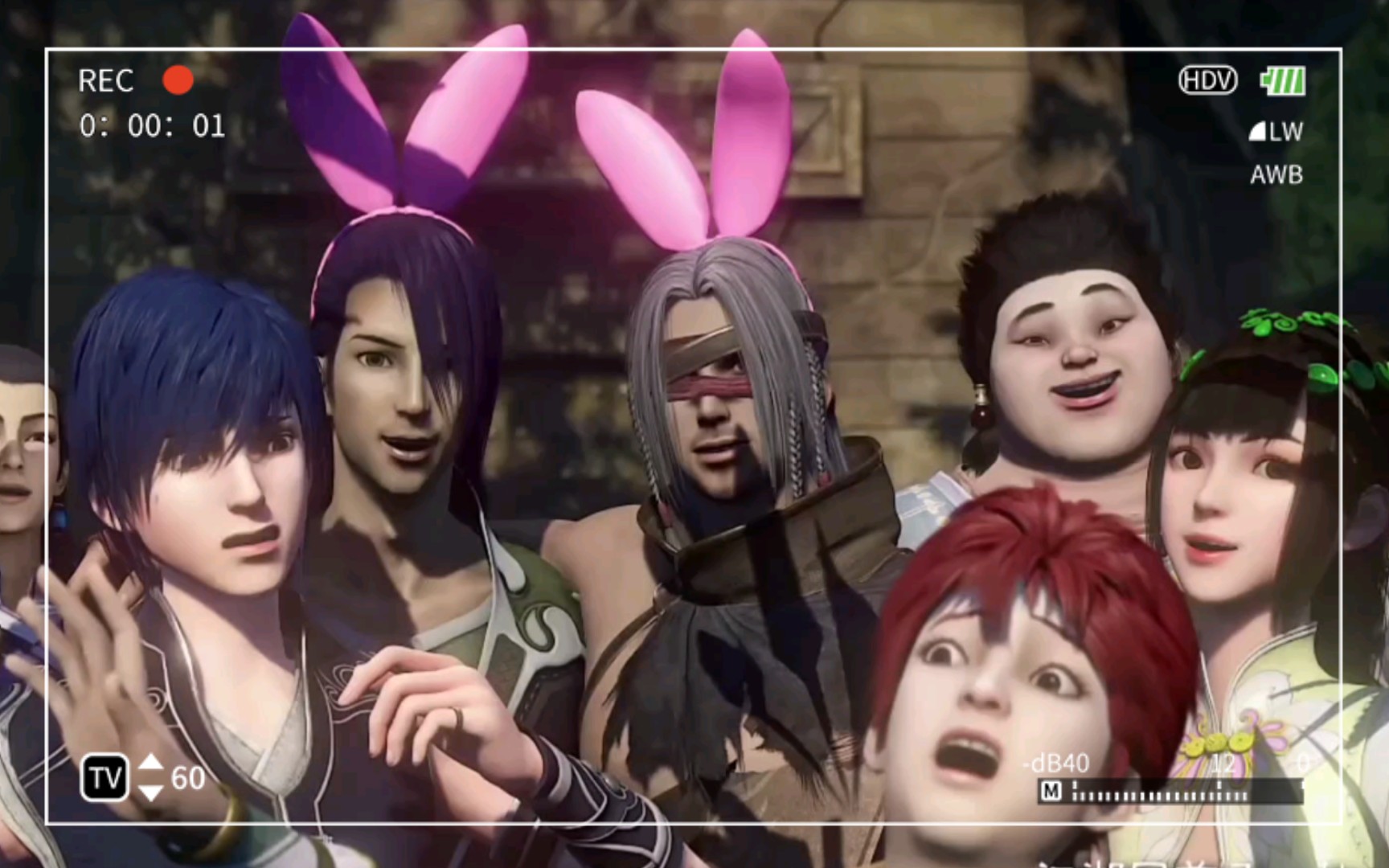 【侠岚】兔年～当然得有兔耳朵发箍的山鬼谣和弋痕夕喽[doge]