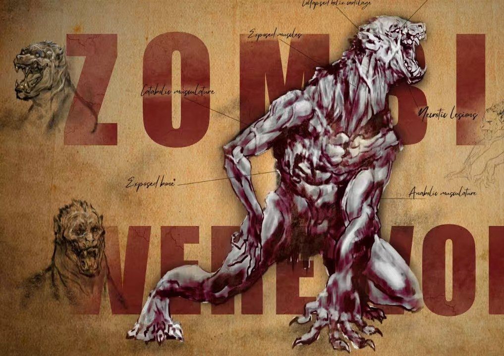 当狼人感染僵尸病毒时会发生什么(机翻双语)